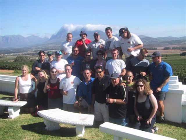 Pre-Test winery tour ends with spectacular views