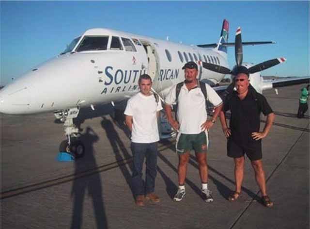 Daring young men and their flying machine!