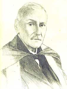 L. A. Adamson, from a 'one copy only' etching by James Flett.